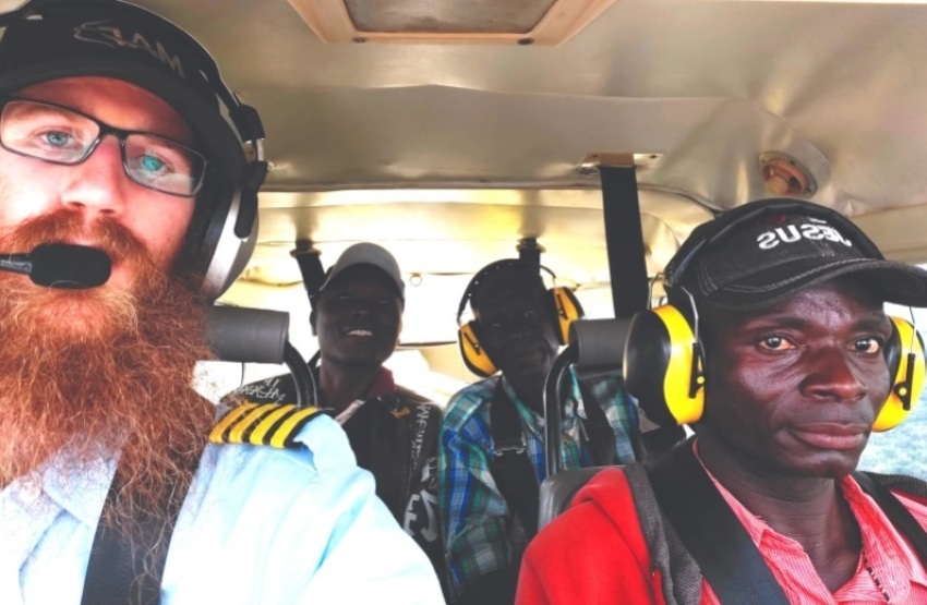 Dominic Villeneuve, a Canadian pilot works for Mission Aviation Fellowship (MAF), a Christian organization that sends aircraft into some of the world's most dangerous places. 