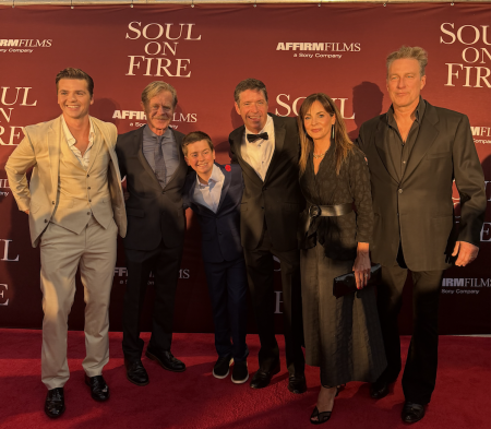 The cast and crew of