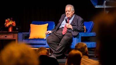 Dr. Richard Land, executive editor of The Christian Post, delivers remarks during "AI for Humanity: Navigating Ethics and Morality for a Flourishing Future" at Colorado Christian University in Littleton, Colorado, on Oct. 7, 2025.