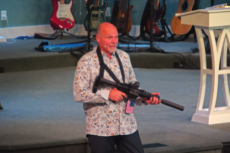 Church says pastor pointed gun at congregation to encourage ‘spiritual violence against unbelief’
