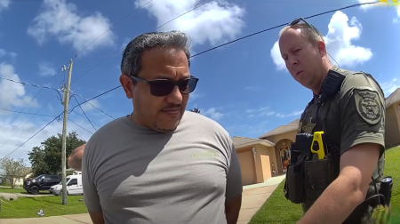 Luis Alberto Sosa, 50, was arrested by the Flagler County Sheriff's Office in Florida on October 8, 2025.