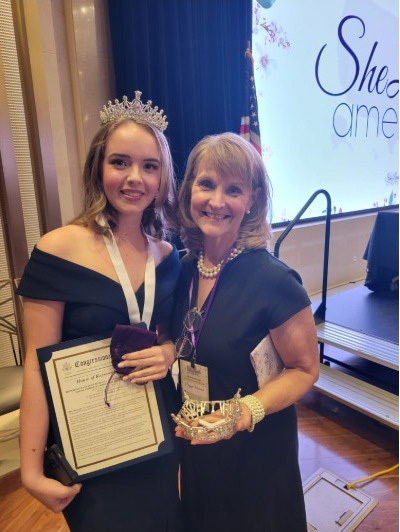 Kayleigh Bush and Faith & Liberty's Peggy Nienaber