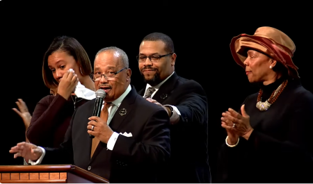 Fred Luter, the Southern Baptist Convention’s first and only black president announces that he will be retiring as senior pastor of Franklin Avenue Baptist Church in New Orleans, La., on Sunday October 19, 2025. He has asked the congregation to vote for his son Fred