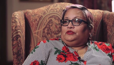 Sandra Teresa Soledad Montes Vela, a former lay member of The Episcopal Church Executive Council, being intervied in a 2018 video. 