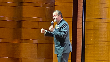 Sebastian Gorka, deputy assistant to the president and senior director for counterterrorism, addressed a special Conservative Political Action Conference Summit on Ending Christian Persecution at the Kennedy Center in Washington, D.C., Oct. 30, 2025. 