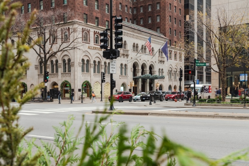 Michigan Avenue in Chicago.