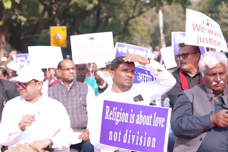 Thousands of Christians rally in Delhi against ‘rising, sustained, systematic’ attacks