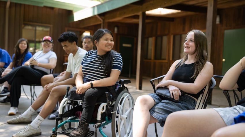 Bay Area Christian Church's executive minister, Russ Ewell, and his wife, Gail Ewell, spearheaded an inclusive ministry for people with disabilities. 
