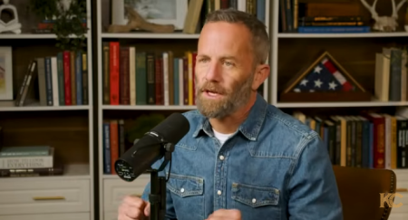 Actor and podcaster Kirk Cameron in a screenshot from a video posted to social media Dec. 16, 2025.