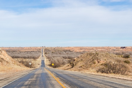 The High Plains of Texas, near Lubbock. 