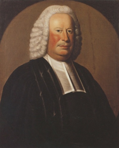 Samuel Johnson (1696-1772), a prominent Anglican Church clergyman in British colonial America who became the first president of what is now called Columbia University.