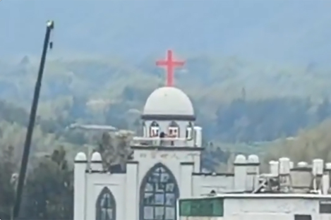 'Unfolding siege': Watchdog group sounds alarm as CCP authorities surround church