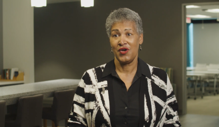 Joy J. Moore, served as Northern Seminary's 13th president in Lisle, Ill.