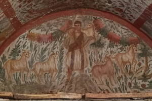 Archaeologists discover early Christian fresco depicting Jesus in Turkey