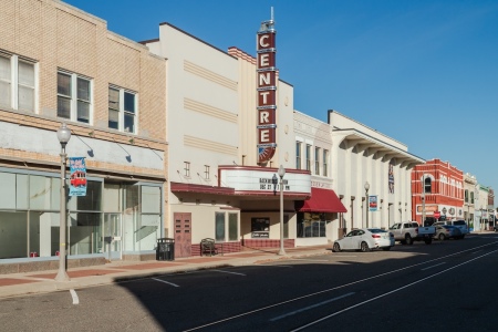 The streets of El Reno, Oklahoma. 