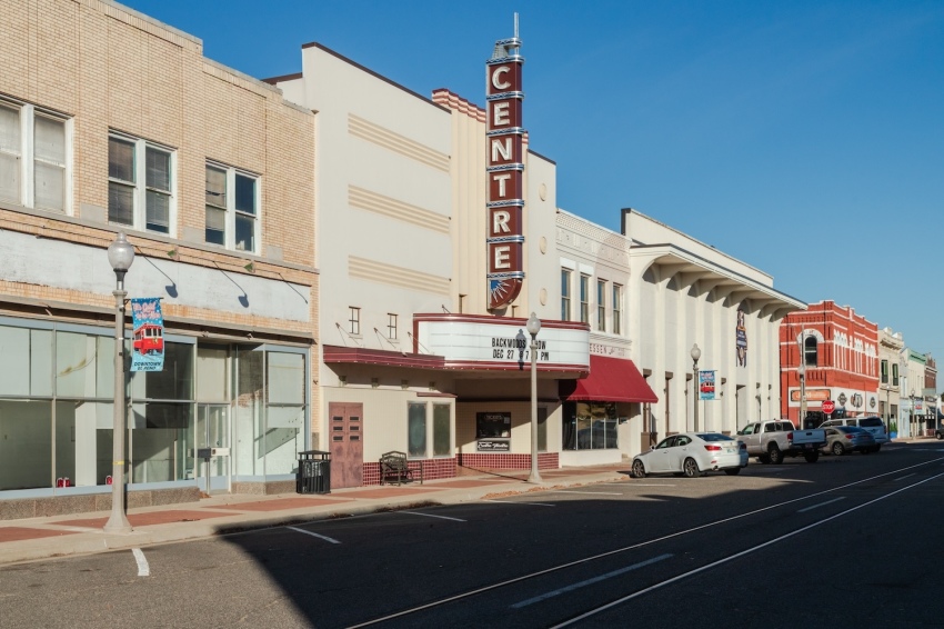 The streets of El Reno, Oklahoma. 