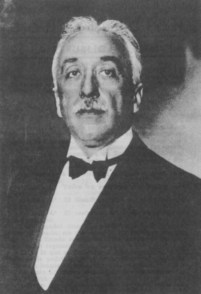 Niceto Alcalá-Zamora (1877-1949), president of the Second Republic of Spain whose government issued a decree in 1932 officially dissolving the Jesuit order. 