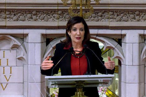 NY Gov. Kathy Hochul says ICE is making people afraid to attend church in MLK Day speech