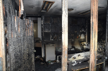 Prosecutors say the fire at the Beth Israel synagogue resulted in extensive damage and rendered it inoperable for an indefinite period of time.