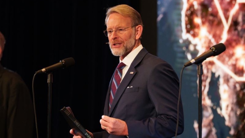 FRC President Tony Perkins speaks at the Family Research Council's 2026 National Gathering for Prayer and Repentance at the Museum of the Bible in Washington, D.C., on Feb. 4, 2026.
