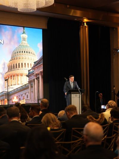House Speaker Mike Johnson, R-La., prayed that God would move Americans to remember the moral and Christian foundations of their country during the 250th anniversary of its founding.