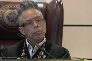 First-ever LGBT judge in Texas county suspended after ordering attorney to be handcuffed, placed in jury box