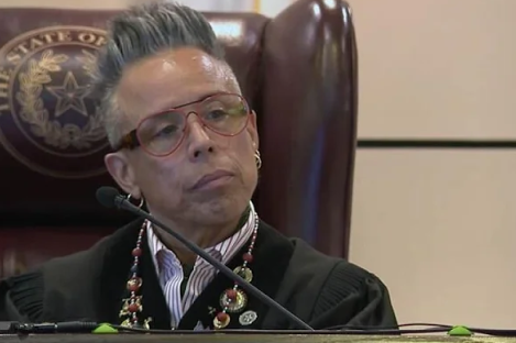 First-ever LGBT judge in Texas county suspended after ordering attorney to be handcuffed, placed in jury box