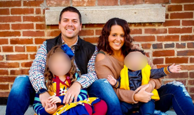 Suzanne Lander (R) and her husband Patrick Lander (L), the former campus pastor of First Assembly of God Northeast Arkansas.