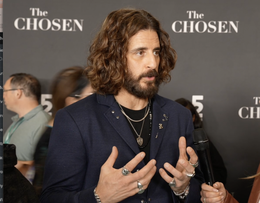 Jonathan Roumie speaks to The Christian Post at ChosenCon 2026 in Charlotte, North Carolina.