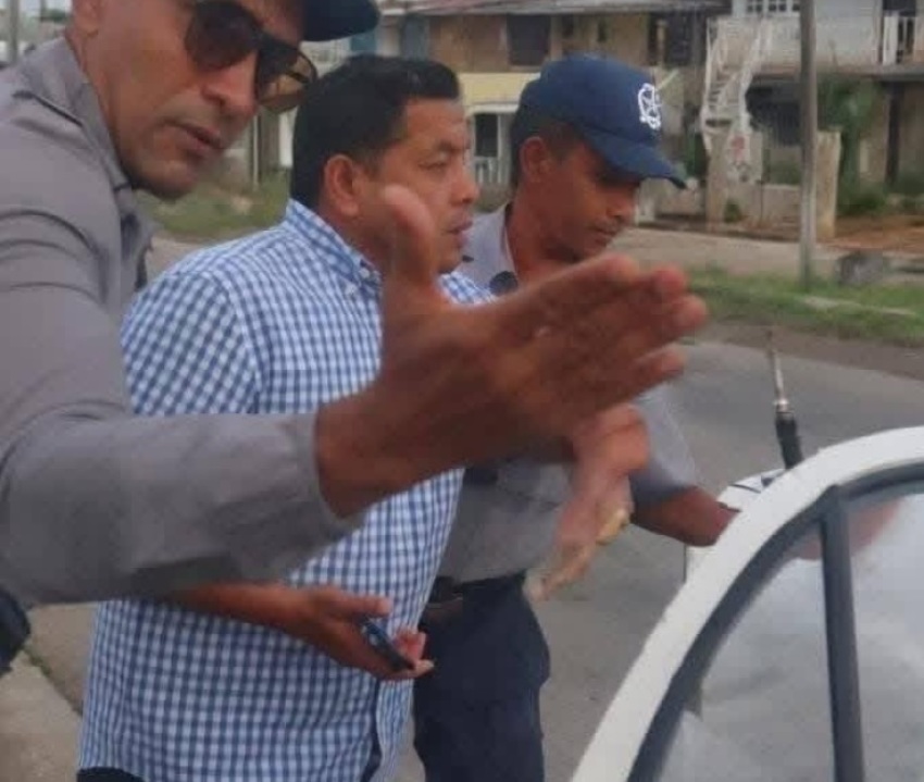 Pastor Rolando Pérez Lora was arrested March 15, 2026, in a park in the Peñas Altas area of Matanzas, Cuba.
