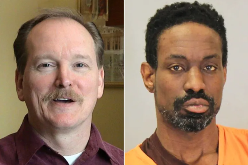 The late Deacon John Zak (L) and his adopted son, Martin Zak (R).