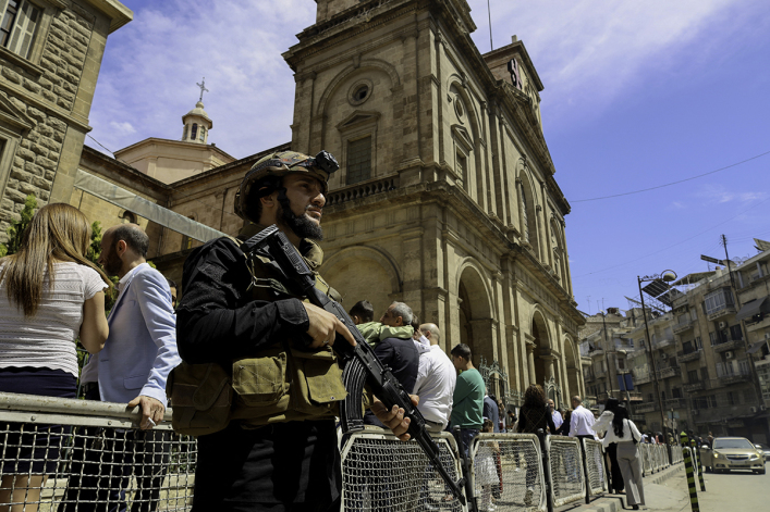 Christians in Syria cautiously scale back Easter celebrations after violent attacks