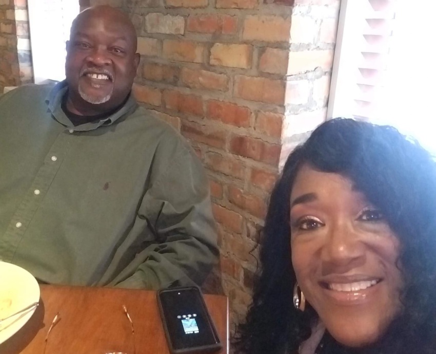 The late Tammy McCollum (R), 58, a former minister at The Well Worship Center in Statesville, North Carolina, and her widower, Eddie McCollum, 61, who was charged with her murder on April 6, 2026.