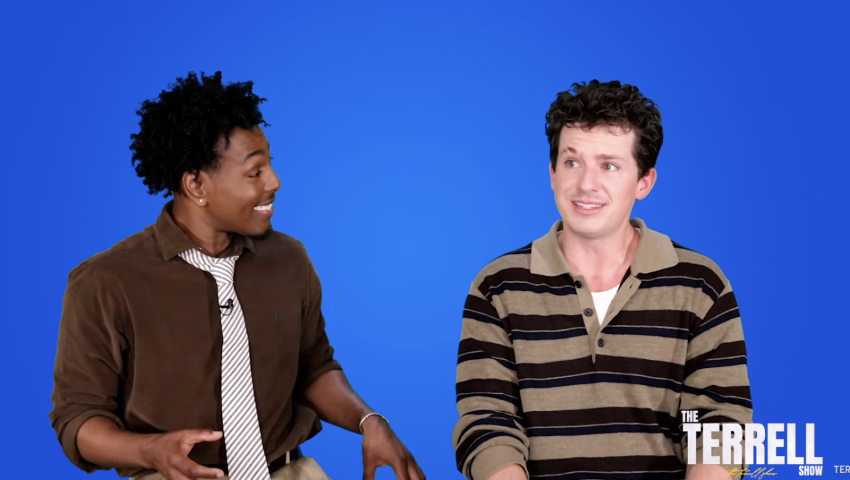 Charlie Puth appears on "The TERRELL Show"