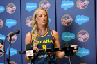 Indiana Fever's Sophie Cunningham gets baptized again after signing new contract