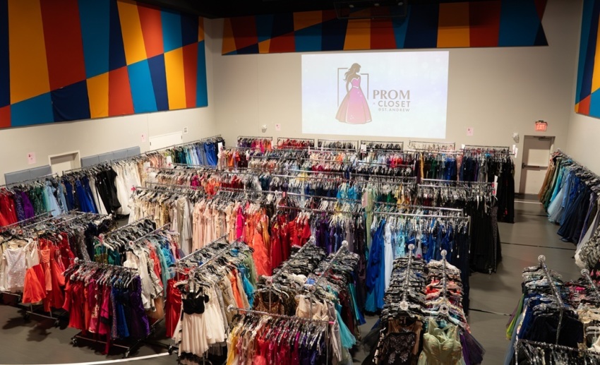 The 17th annual Prom Closet, an event that provides free prom dresses to teenaged girls, was held at St. Andrew Methodist Church in Plano, Texas, from Feb. 24 to March 7, 2026.