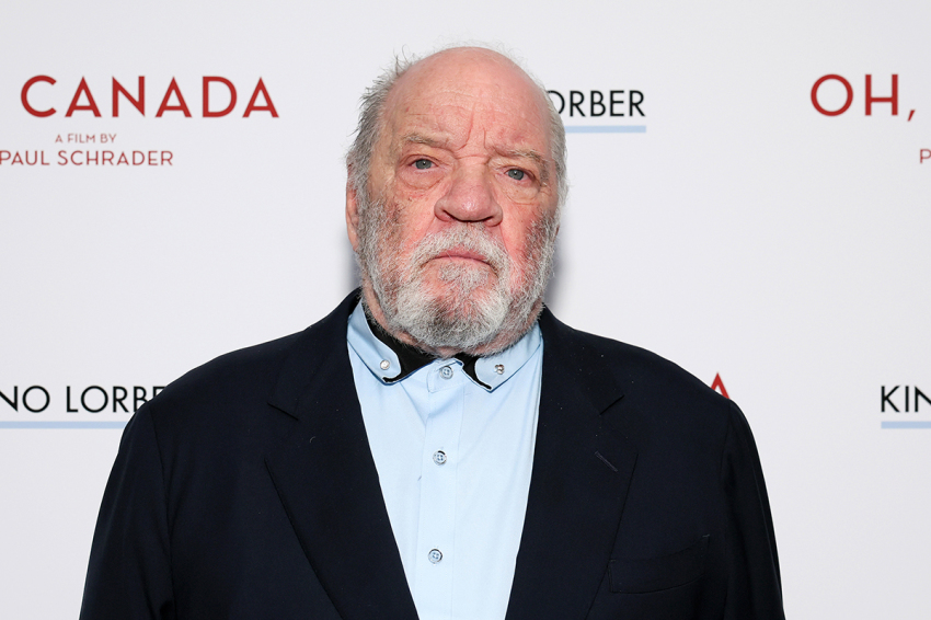 Paul Schrader attends a special screening of "Oh, Canada" at IFC Center on Dec. 5, 2024, in New York City.