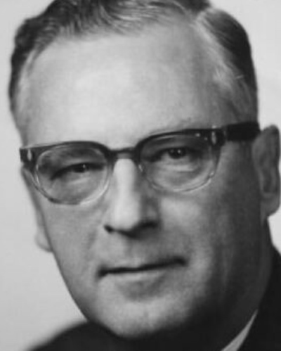 Furniture manufacturer and numismatist Matthew Rothert Sr., pictured in an undated photograph, was at church in Chicago, Illinois, on June 21, 1953, when he believed the Holy Spirit impressed upon him the idea that "In God We Trust" should adorn U.S. paper currency.