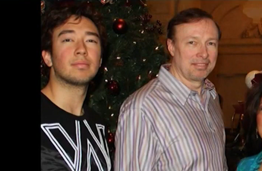 Josh Edwards (L), 35 and his father, Evan Edwards, were leaders in the fake ASLAN International Ministry.