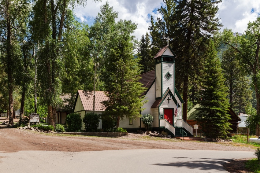 Marble Community Church in Marble, Colorado. Dennis Lennox