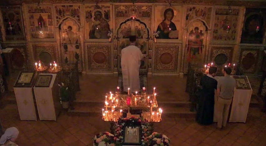 An August 2026 service held at the Russian Orthodox Cathedral of St. John the Baptist in Washington, D.C., a parish of the Russian Orthodox Church Outside of Russia.