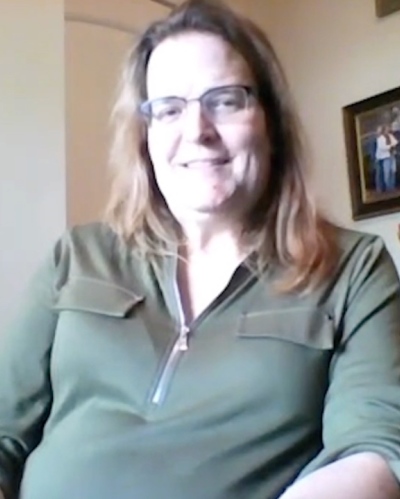 Rev. Laura Bethany Buchleiter during an interview with Q Christian Fellowship in 2019.