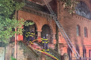 3 firefighters injured battling blaze that destroyed historic Michigan church