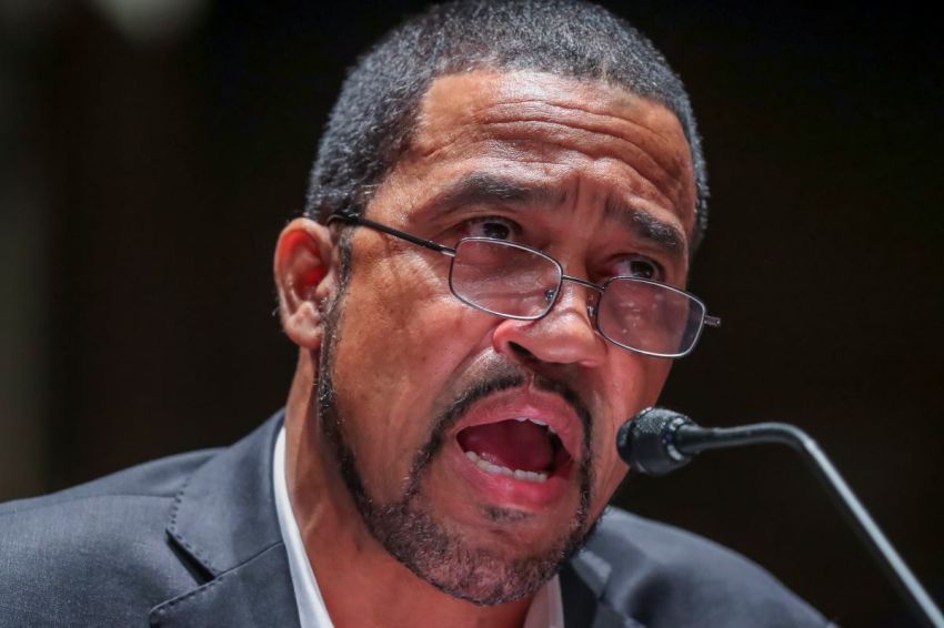 Pastor Darrell Scott speaks during the House Judiciary Committee hearing on Policing Practices and Law Enforcement Accountability at the U.S. Capitol on June 10, 2020, in Washington, D.C.