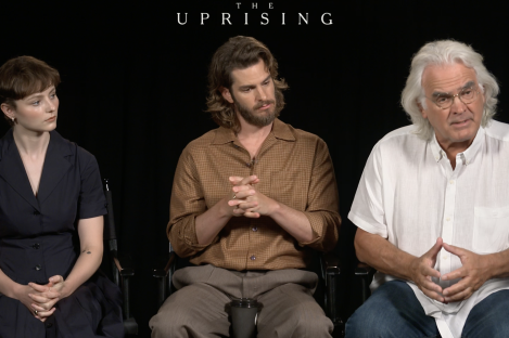 Andrew Garfield says ‘The Uprising’ deconstructs a ‘bastardized form of Christianity’