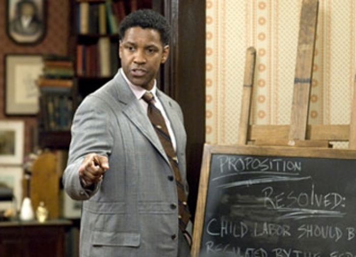 Denzel Washington stars in The Weinstein Company's 'The Great Debaters.' The movie opens nationwide on Dec. 25.