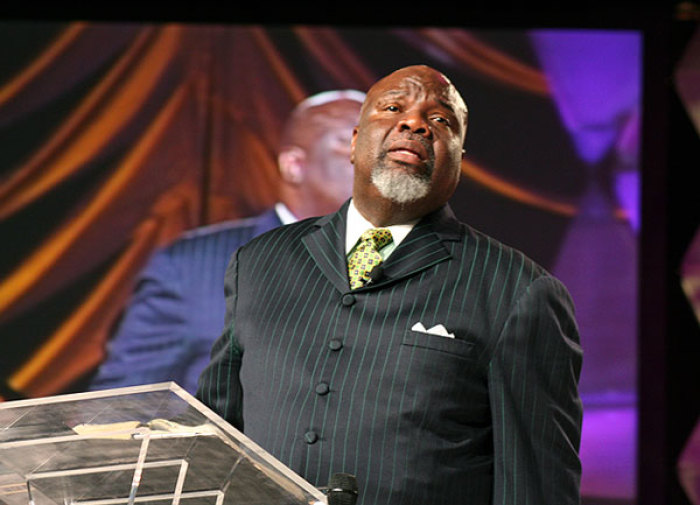 Bishop T.D. Jakes speaks at the Pastors and Leadership Conference at the Washington Convention Center on Wednesday, Sept. 10, 2008.