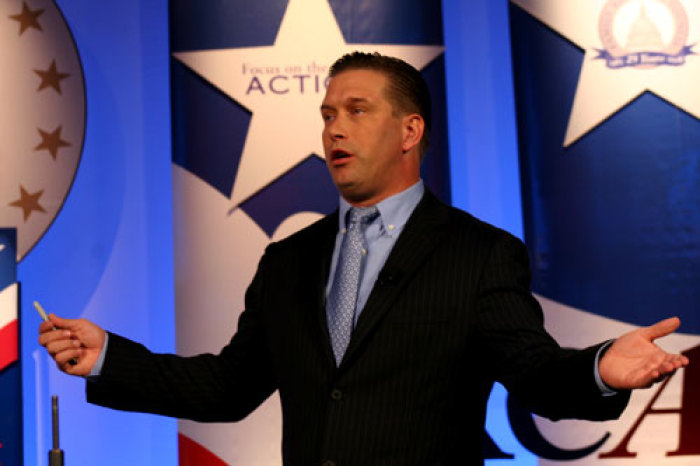 Actor, Christian Evangelist Stephen Baldwin spoke at the Values Voter Summit hosted by Family Research Council on its opening day, Friday, Sept. 12, 2008 in Washington, D.C.