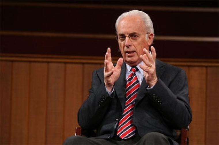 John MacArthur of Grace Community Church in Sun Valley, Calif., addresses thousands of pastors at the March 3-7, 2010, Shepherds' Conference.