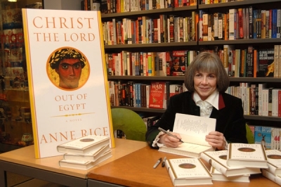 Anne Rice attends the book signing for Christ the Lord, Out of Egypt by author Anne Rice, held at Posman's Books, Tuesday, November 1, 2005 in New York.